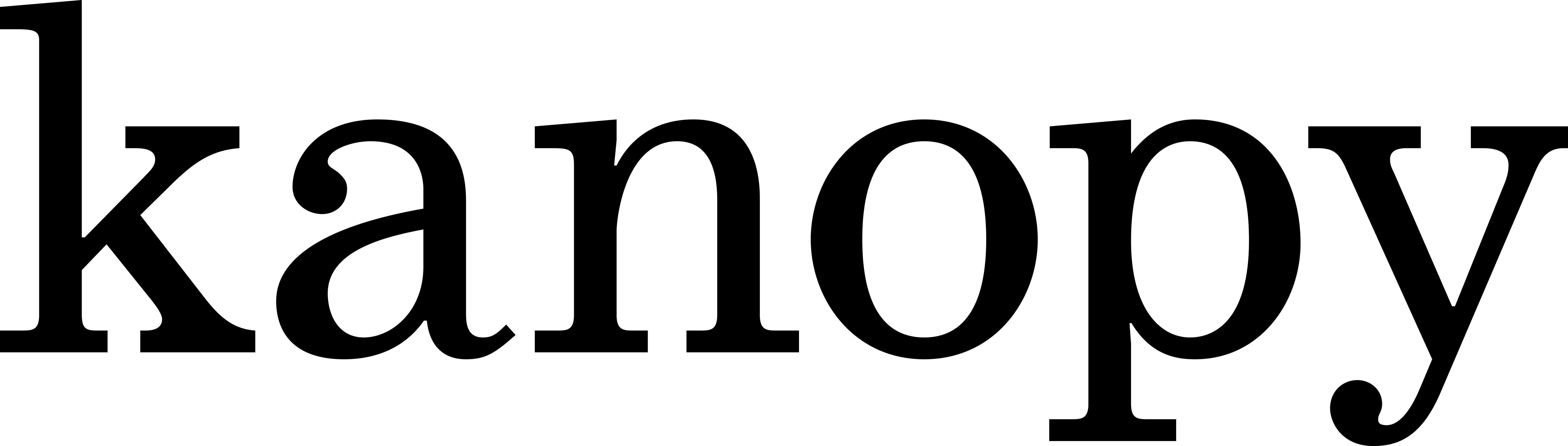 kanopy logo black